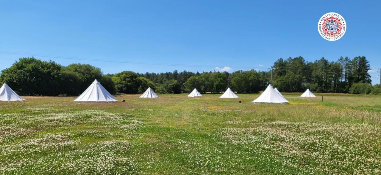 Dorset Glamping Fields Hotell Corfe Mullen Eksteriør bilde